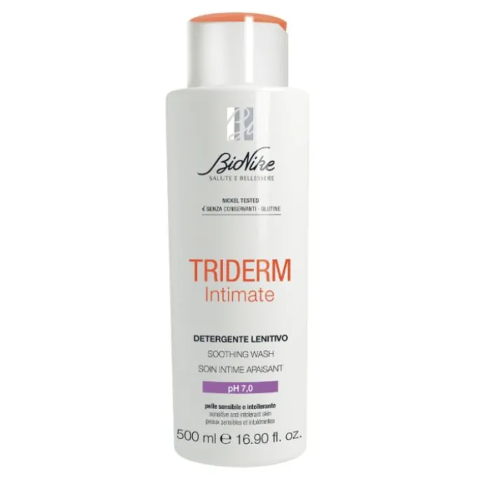 Bionike Triderm Intimate Detergente Lenitivo Ph 7,0 500 Ml Igiene Quotidiana