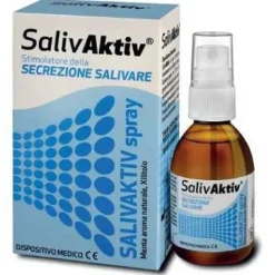 Biopharm Salivaktiv Spray Stimolatore Della Secrezione Salivare 50Ml