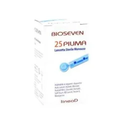 Bioseven Lancette Pungidito Linea D Piuma Gauge 33 25 Pezzi