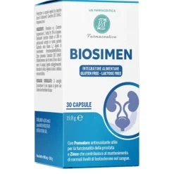Biosimen 30 Capsule 660 Mg Senza Glutine Senza Lattosio Salute Intima Uomo