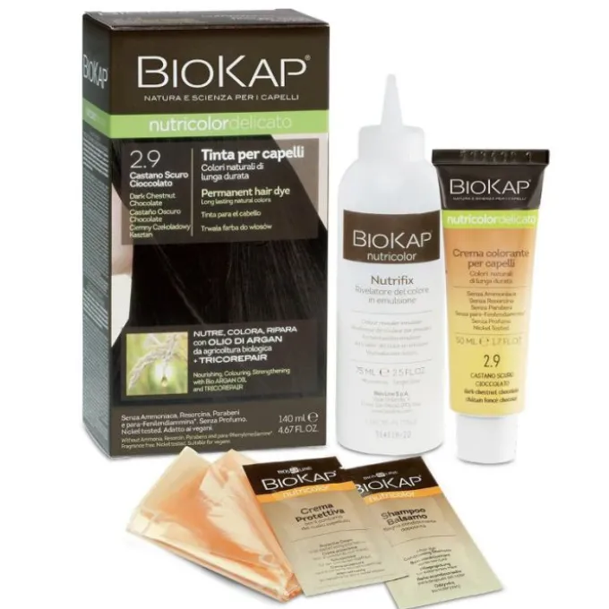 Bios Line Biokap Nutricolor Delicato Rapid 5.15 Castano Cenere 135Ml Tinte