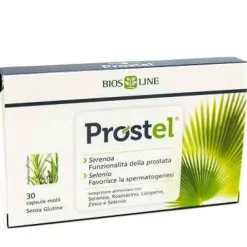 Bios Line Prostel Integratore 30 Capsule Salute Intima Uomo