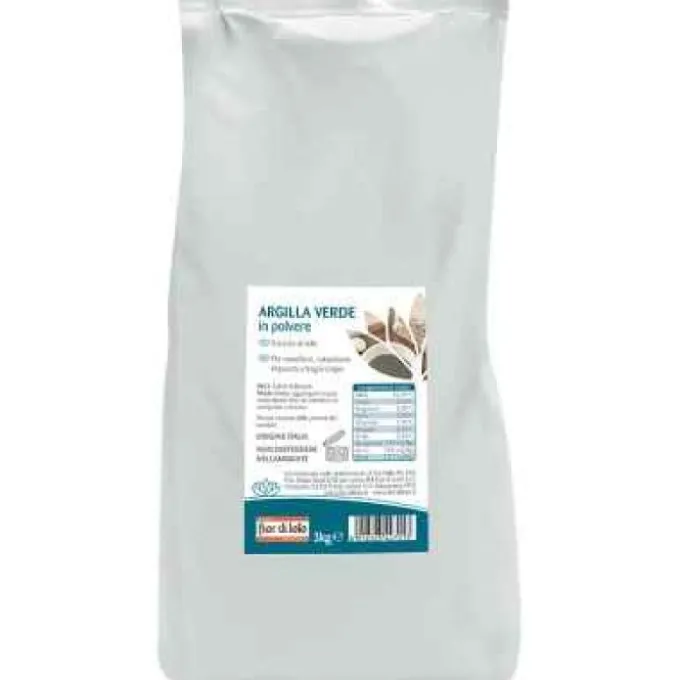 Biotobio Argilla Polvere Essiccata Al Sole 3Kg Materie Prime E Galenica