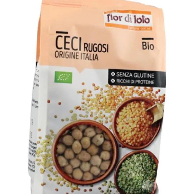 Biotobio Fior Di Loto Ceci Bianchi Bio Italia 400 G Cereali E Legumi