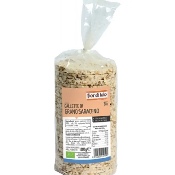 Biotobio Fior Di Loto Gallette Di Grano Saraceno Bio 100 G Pane E Sostituti