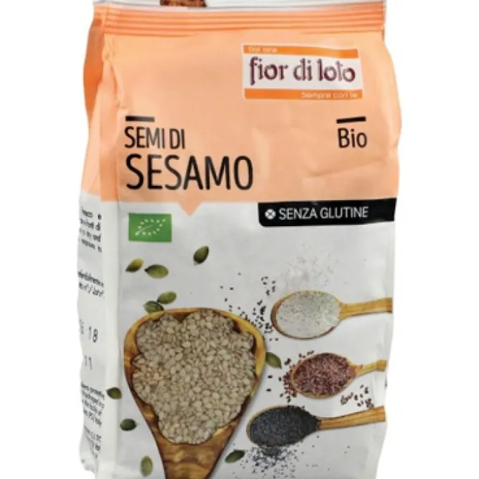 Biotobio Fior Di Loto Semi Di Sesamo Bio 400G Cereali E Legumi