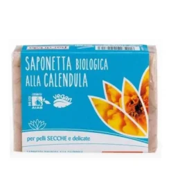 Biotobio Fiori Di Loto Saponetta Calendula Bio 100G