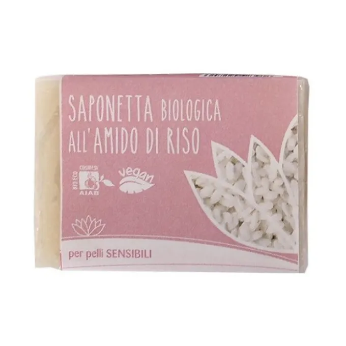 Biotobio Saponetta Amido Di Riso Bio 100G
