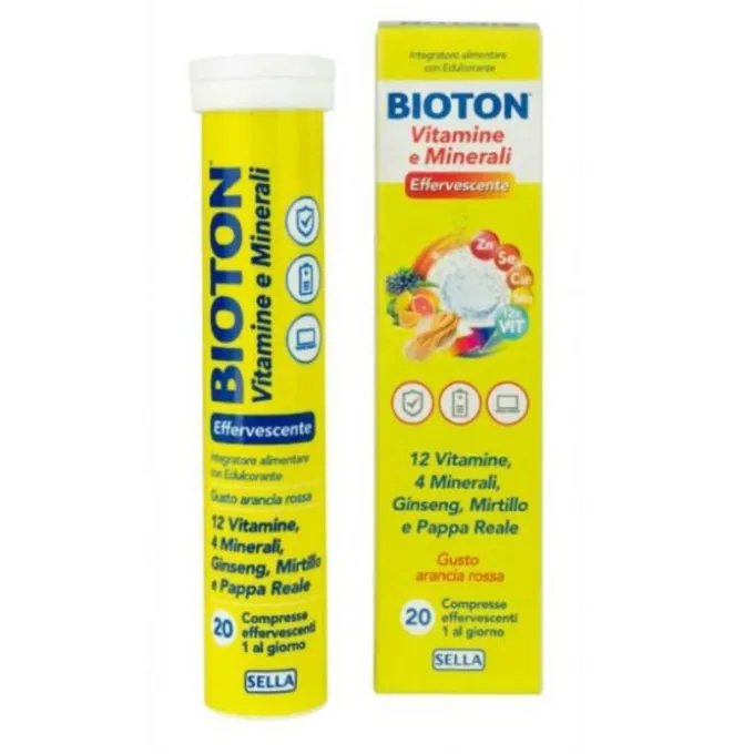 Bioton Vitamine E Minerali 20 Compresse