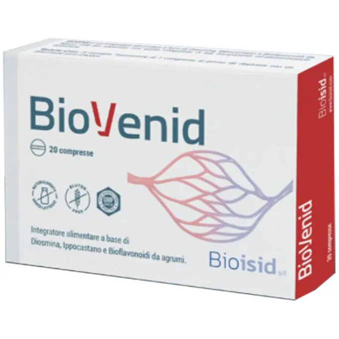 Biovenid 20 Compresse Integratori Venotonici