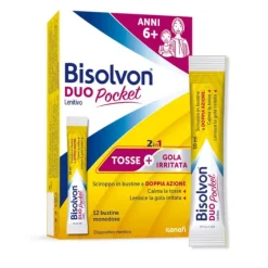 Bisolvon Duo Pocket Lenitivo New 12 Bustine Tosse Mista
