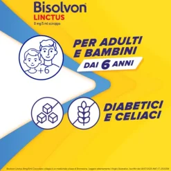 Bisolvon Sciroppo Flacone 200 Ml 8 Mg/5 Ml