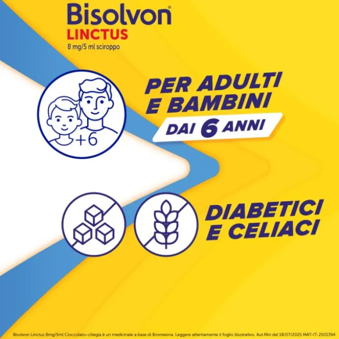 Bisolvon Sciroppo Flacone 200 Ml 8 Mg/5 Ml