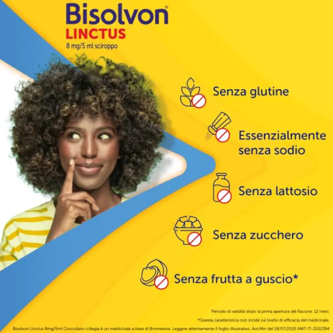 Bisolvon Sciroppo Flacone 200 Ml 8 Mg/5 Ml
