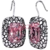 BJT332 ORECCHINI ARIELLE ROSA ACCIAIO INOSSIDABILE - ACCESSORIO DI MODA