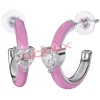 BJT336 ORECCHINI LEILA ACCIAIO INOSSIDABILE 16MM - ACCESSORIO MODA