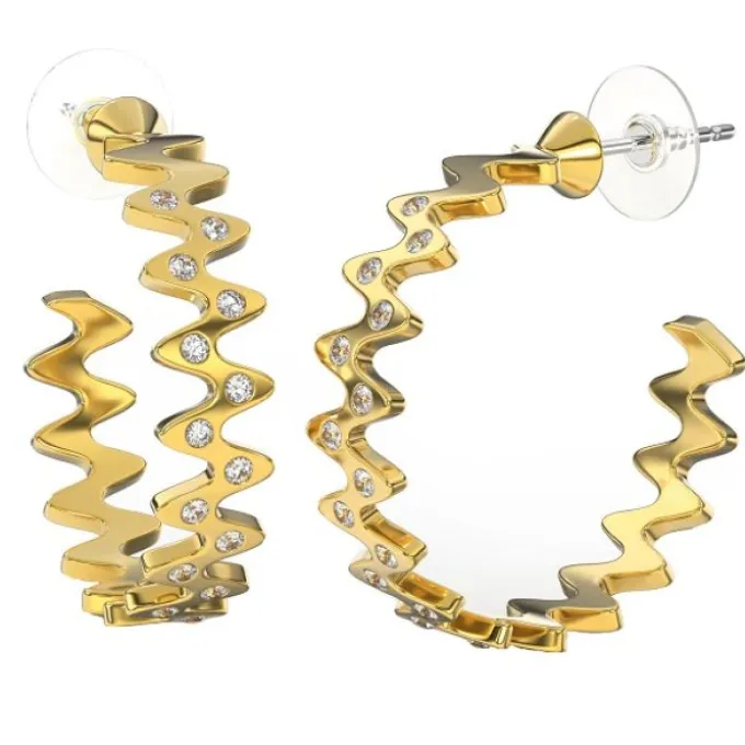 BJT369 ORECCHINO SARIEL GOLD PLATED - ACCESSORIO MODA