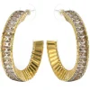 BJT356 ORECCHINO THALADIR GOLD PLATED - ACCESSORIO DI MODA