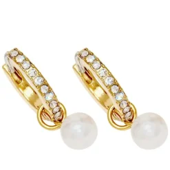 BJT268 ORECCHINO 5TH AVENUE 14 MM PLACCATO ORO
