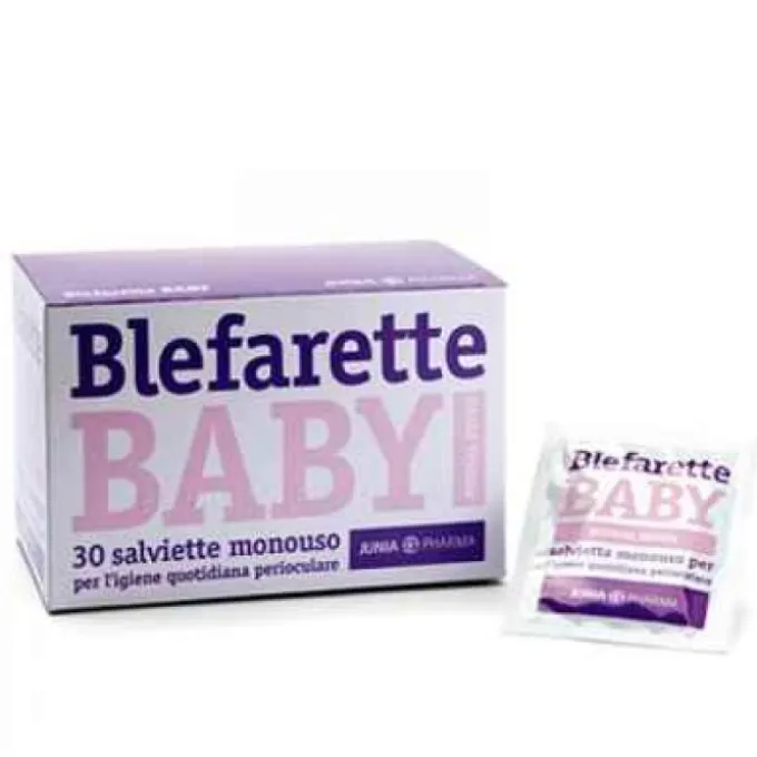 Blefarette Baby Salviette Oculari Detergenti 30 Salviettine Monouso
