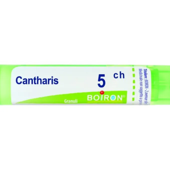 Boiron Cantharis Granuli 05Ch Tubo 4G Omeopatia