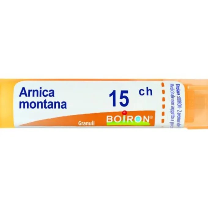 Boiron Granuli Arnica Montana Granuli 15Ch Tubo 4G Omeopatia
