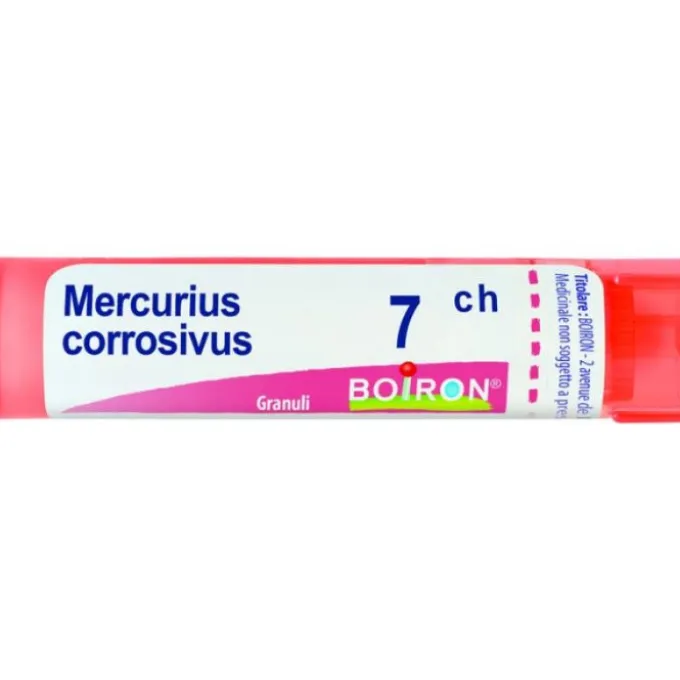 Boiron Mercurius Corrosivus 07Ch Tubo Granuli 4G Omeopatia