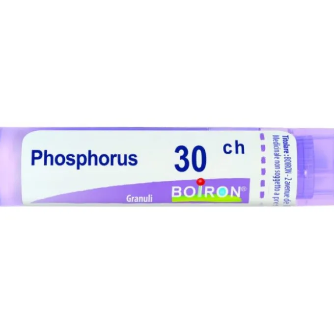 Boiron Phosphorus Granuli 30Ch Tubo 4G Omeopatia