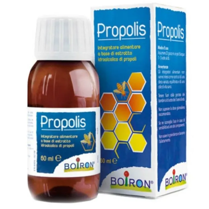 Boiron Propolis Integratore A Base Di Estratto Idroalcolico Di Propoli 60 Ml
