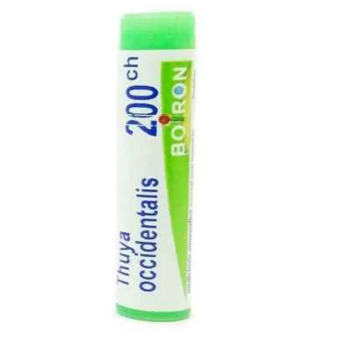 Boiron Thuya Occidentalis Globuli 200Ch Dose 1G Omeopatia