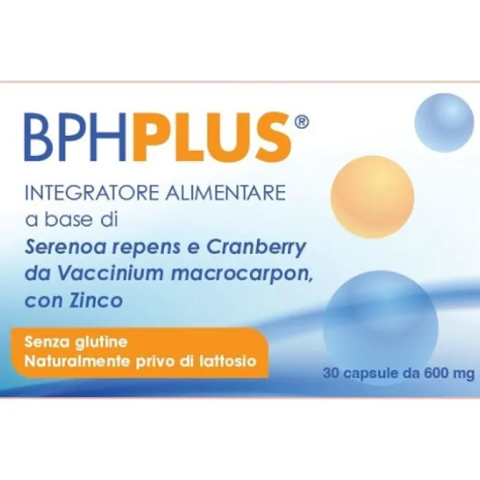 Bph Plus 30 Capsule 600 Mg Salute Intima Uomo