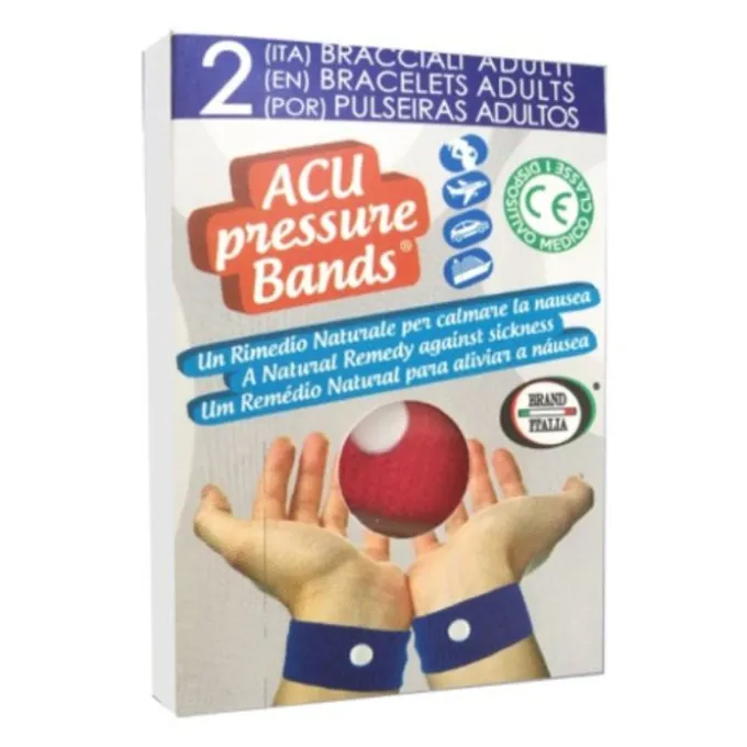 Bracciale Acu Pressure Band Adulti 2 Pezzi Degenza