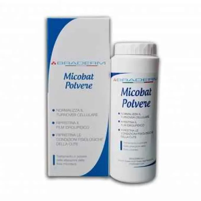Braderm Micobat Polvere Antimicotica 75 G Idratazione Pelle Normale