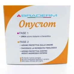 Braderm Onycrom Gel Bifase Ungueale Cheratolitico 15+15 Ml Unghie