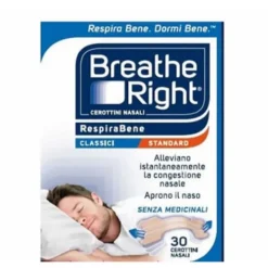 Breathe Right Classici Cerotti Nasali 30 Pezzi