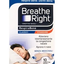 Breath Right Cerotti Nasali Classici 10 Pezzi