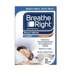 Breath Right Cerottini Nasali 10 Pezzi