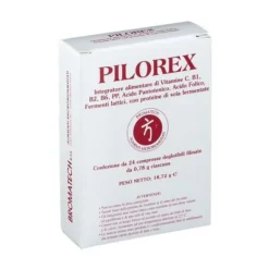 Bromatech Pilorex Integratore Benessere Intestinale 24 Compresse Fermenti Lattici