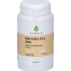 Bromelina 5000 30 Capsule Ritenzione Idrica