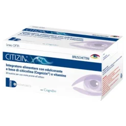Bruschettini Citizin Integratore 20 Bustine Patologie Oculari