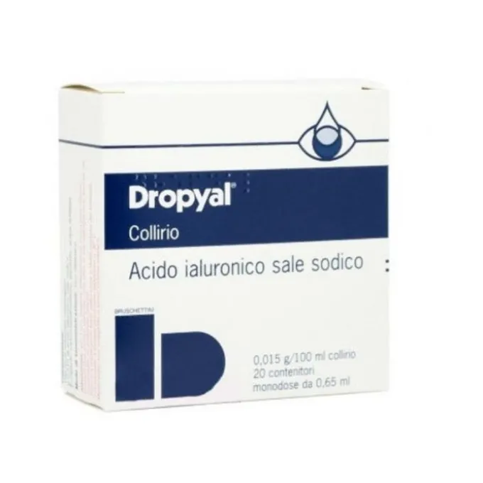 Bruschettini Dropyal Coll 20Monodosi 0,65Ml