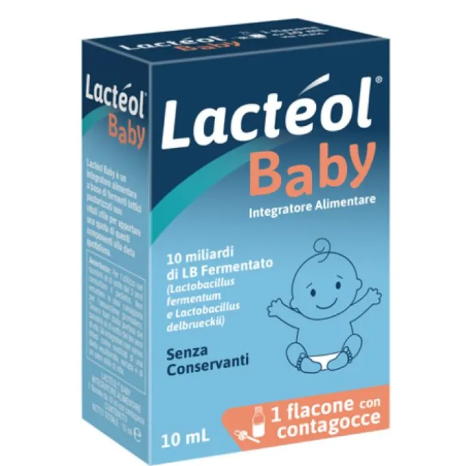 Bruschettini Lacteol Baby 10Ml Fermenti Lattici Bimbi