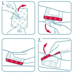 Bsn Medical Leukoplast Leukomed T Skin Sensitive Medicazione Trasparente 7,2 X 5Cm, 5 Pezzi