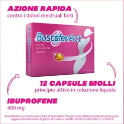 Buscofenact 12Cps 400Mg