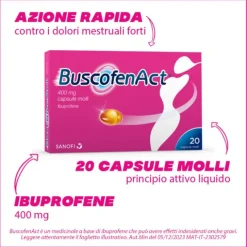 Buscofenact 20Cps 400Mg