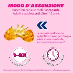 Buscofen 12Cps Molli 200Mg
