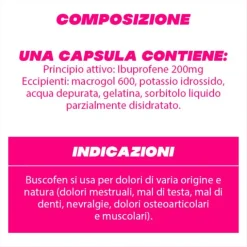 Buscofen 24Cps Molli 200Mg