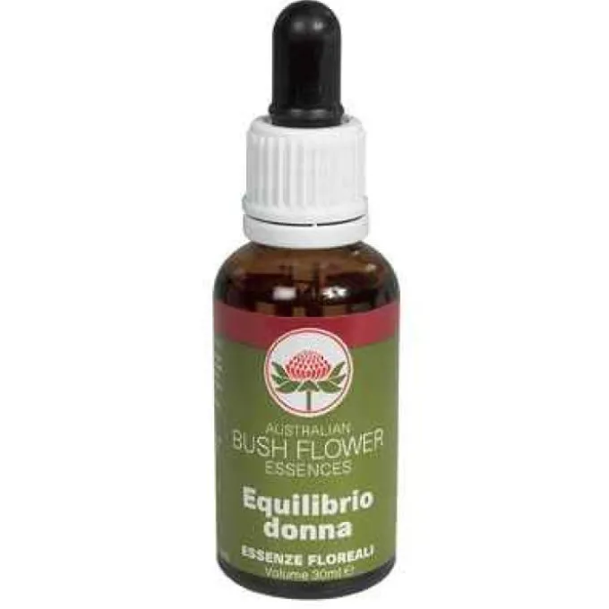 Bush Flower Essences Fiori Australiani Equilibrio Donna Gocce 30 Ml Omeopatia