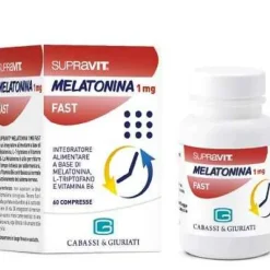 Cabassi & Giurati Supravit Melatonina 1 Mg Fast Integratore 60 Compresse