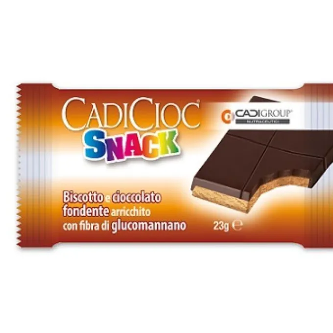 Ca.di.group Cadicioc Snack Fondente 1 Barretta Monoporzione Pasti Sostitutivi